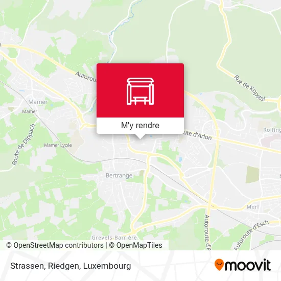 Strassen, Riedgen plan