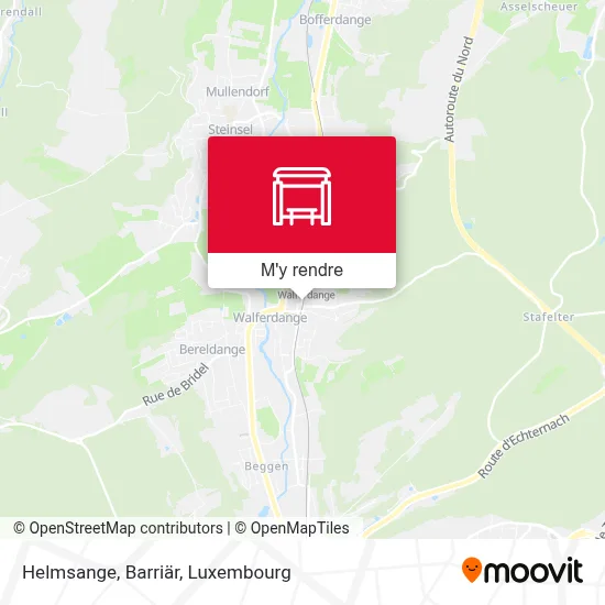 Helmsange, Barriär plan