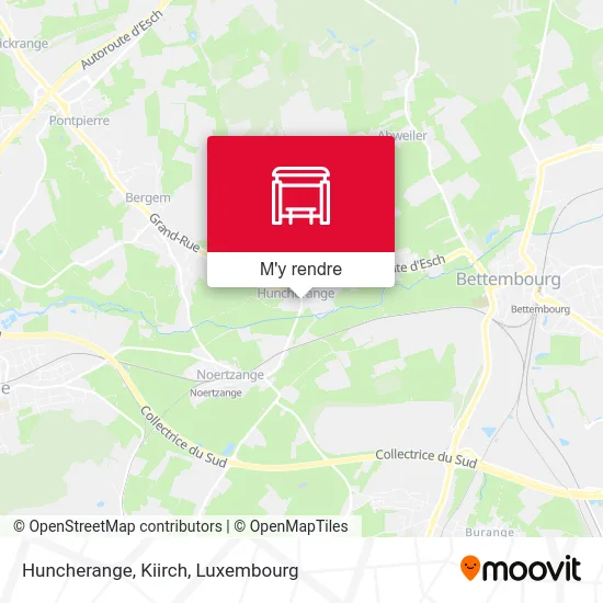 Huncherange, Kiirch plan