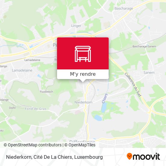 Niederkorn, Cité De La Chiers plan