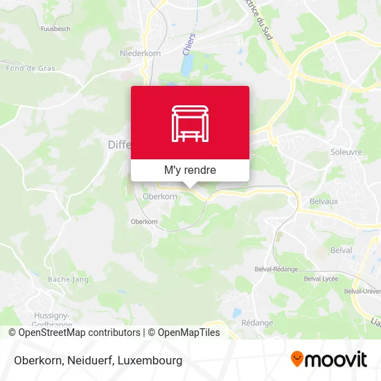 Oberkorn, Neiduerf plan