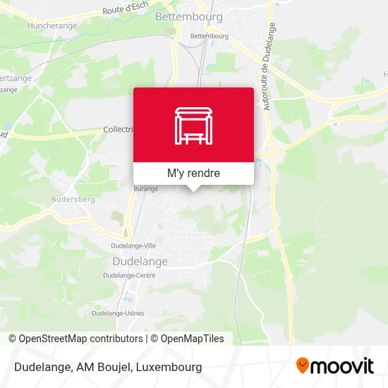 Dudelange, AM Boujel plan