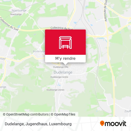 Dudelange, Jugendhaus plan
