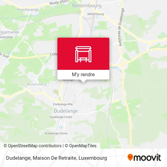 Dudelange, Maison De Retraite plan