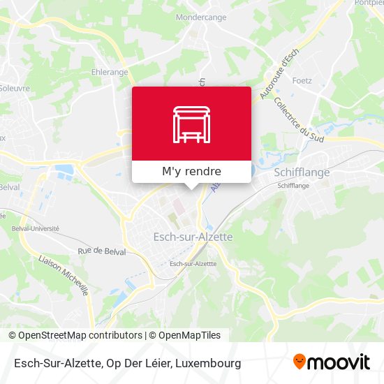 Esch-Sur-Alzette, Op Der Léier plan