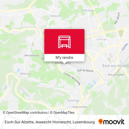 Esch-Sur-Alzette, Iewescht Homescht plan