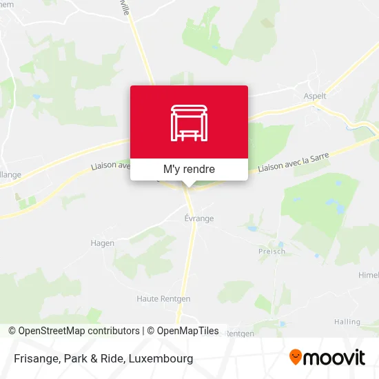 Frisange, Park & Ride plan
