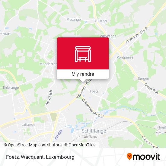 Foetz, Wacquant plan