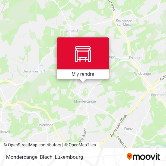 Mondercange, Blach plan