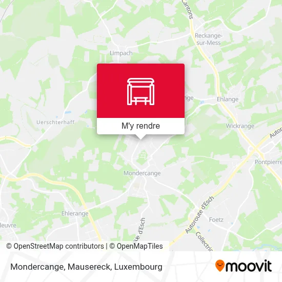 Mondercange, Mausereck plan