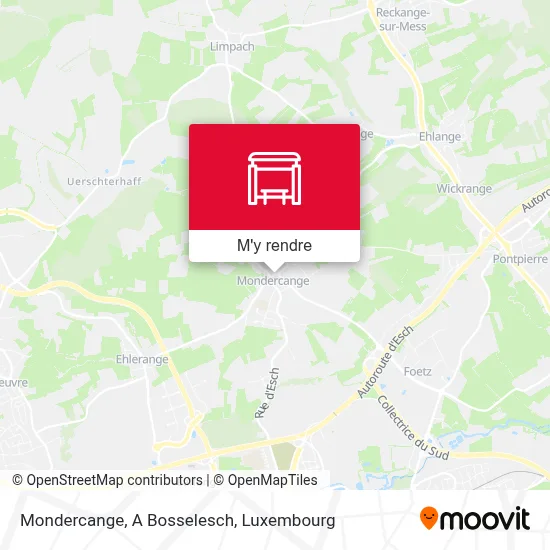 Mondercange, A Bosselesch plan