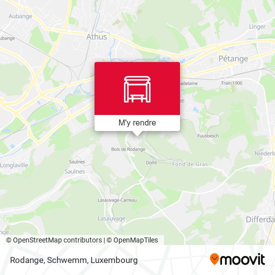 Rodange, Schwemm plan