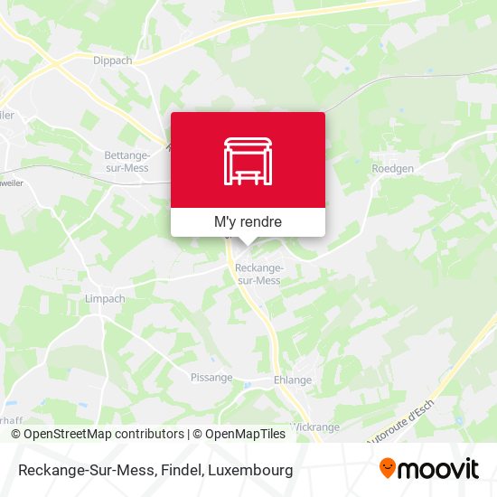 Reckange-Sur-Mess, Findel plan