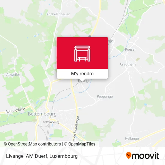 Livange, AM Duerf plan