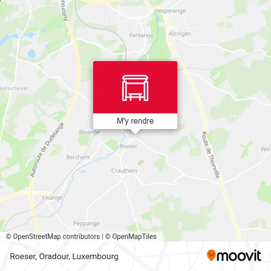 Roeser, Oradour plan