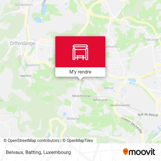 Belvaux, Batting plan