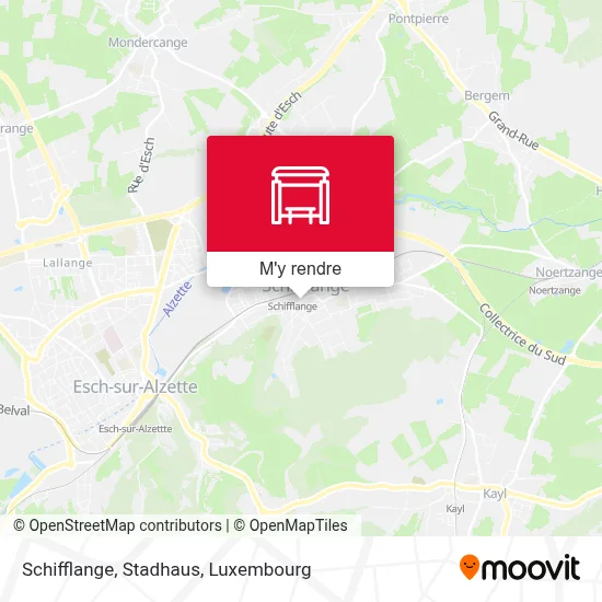 Schifflange, Stadhaus plan