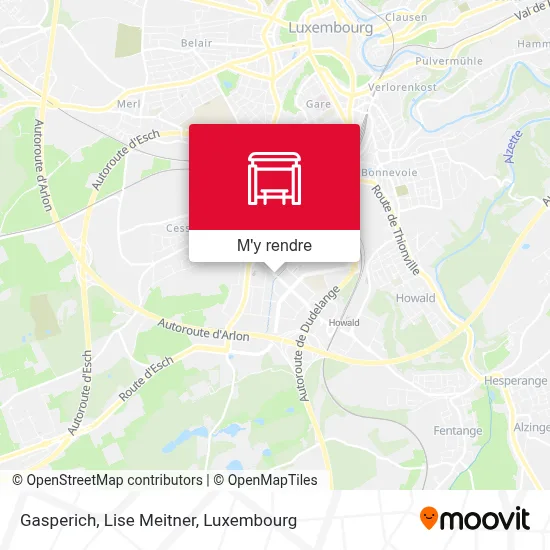 Gasperich, Lise Meitner plan