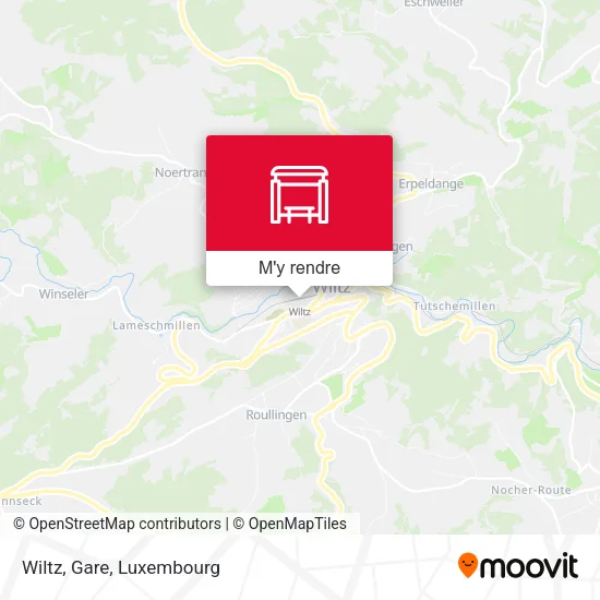 Wiltz, Gare plan