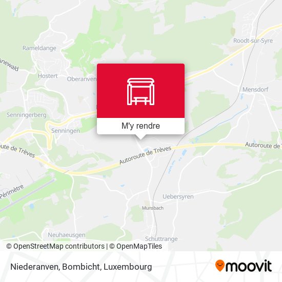 Niederanven, Bombicht plan