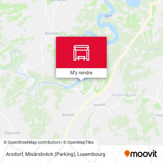 Arsdorf, Misärsbréck (Parking) plan