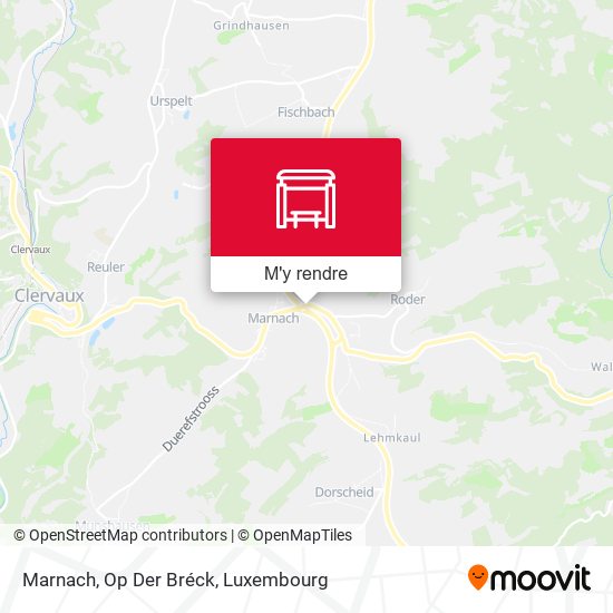 Marnach, Op Der Bréck plan