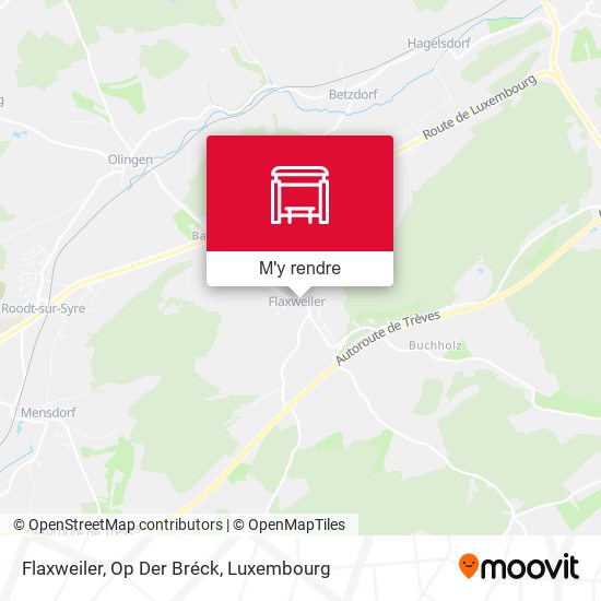 Flaxweiler, Op Der Bréck plan