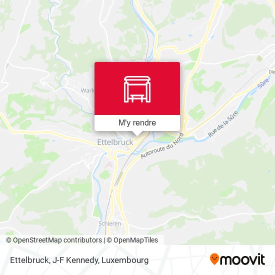 Ettelbruck, J-F Kennedy plan