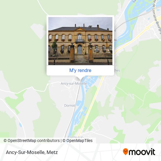 Ancy-Sur-Moselle plan