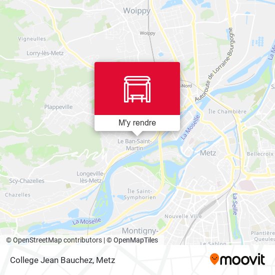 College Jean Bauchez plan