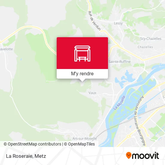 La Roseraie plan