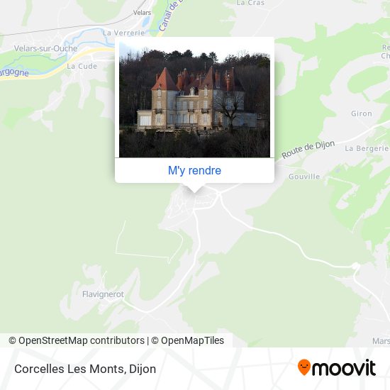 Corcelles Les Monts plan