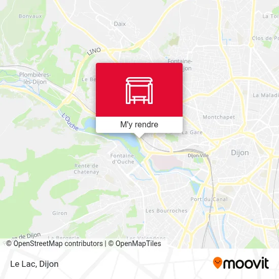 Le Lac plan