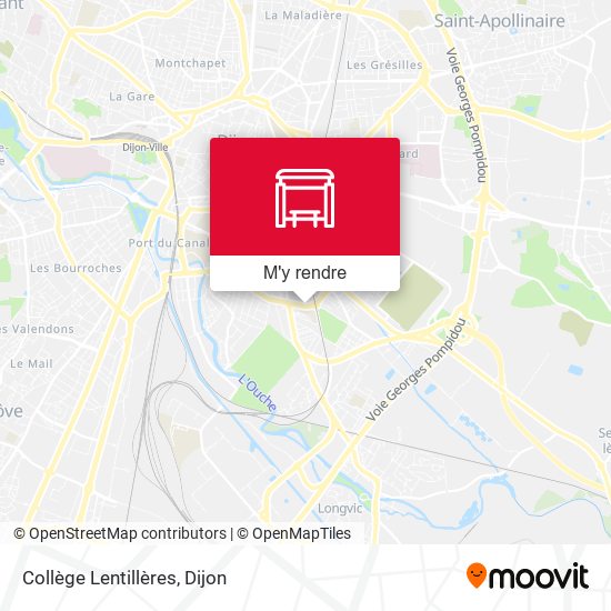 Collège Lentillères plan