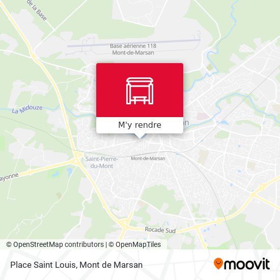 Place Saint Louis plan