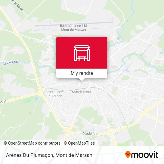 Arènes Du Plumaçon plan
