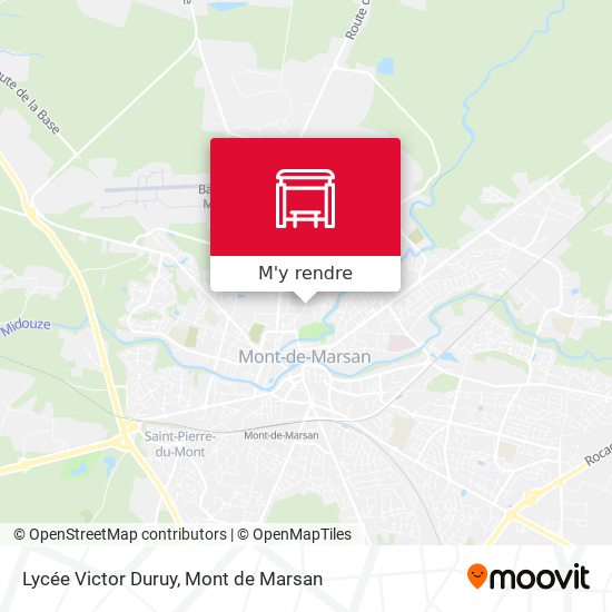 Lycée Victor Duruy plan