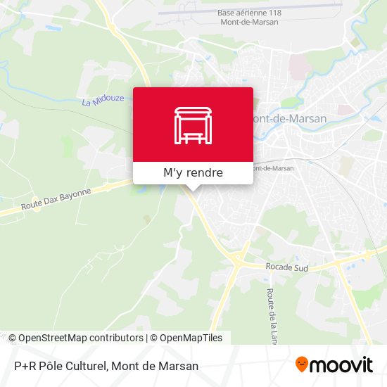 P+R Pôle Culturel plan