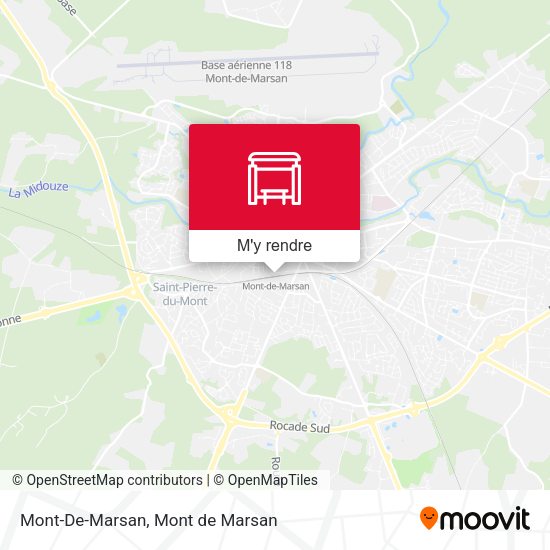 Mont-De-Marsan plan