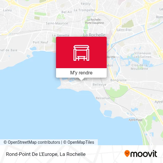 Rond-Point De L'Europe plan