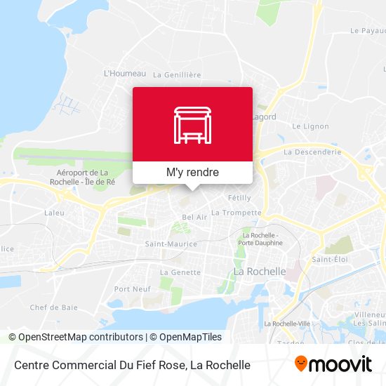 Centre Commercial Du Fief Rose plan