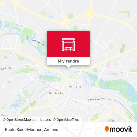 Ecole Saint-Maurice plan