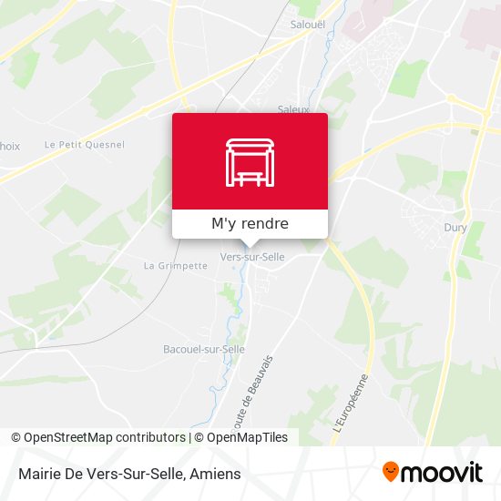 Mairie De Vers-Sur-Selle plan