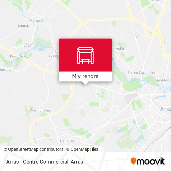 Arras - Centre Commercial plan