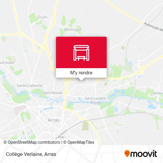 Collège Verlaine plan