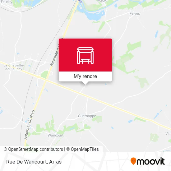 Rue De Wancourt plan