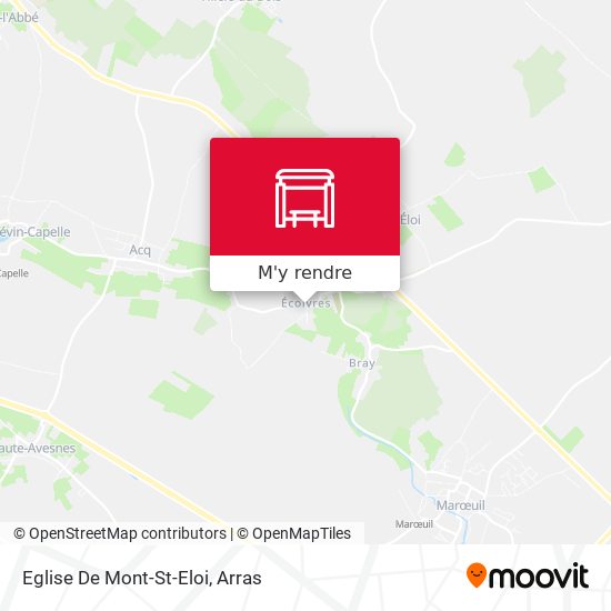 Eglise De Mont-St-Eloi plan
