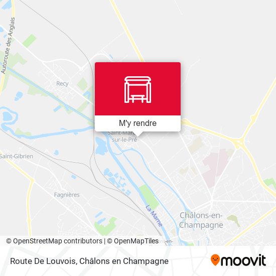 Route De Louvois plan