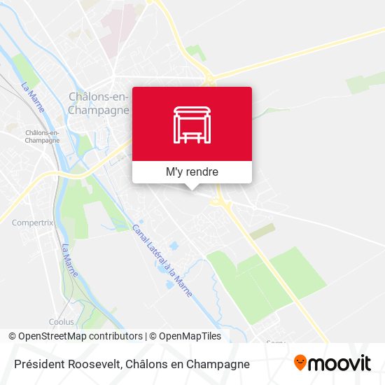 Président Roosevelt plan
