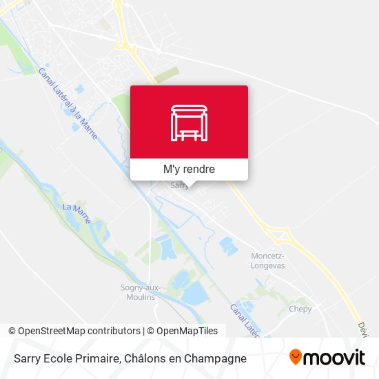 Sarry Ecole Primaire plan